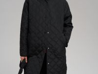 Стеганое пальто с искусственным утеплителем