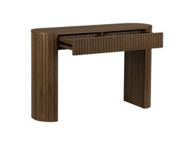 Консоль Вайнон 118x30 Древесный темный