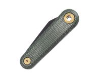 Складной нож Sanrenmu 325S-MG, сталь 12C27, рукоять микарта, зелёный