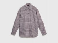 Рубашка в клетку виши, Бежевый