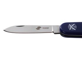 Нож перочинный Stinger 90 мм, 4 функции, синий