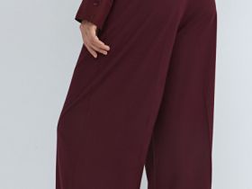 Прямые брюки со стрелками, Фиолетовый