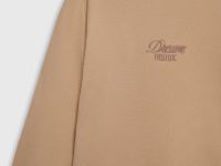 Лонгслив в рубчик для девочек, Бежевый