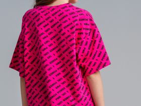 Фуфайка трикотажная для девочек (футболка)