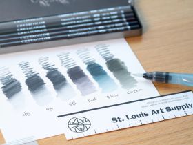 Набор карандашей акварельных Cretacolor "AQUA GRAPH SET" 6 цв в металле