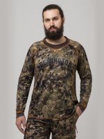Лонгслив Remington Inside Fit Shirt Green Forest — влагоотводящий слой для охоты