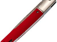 Складной нож Viking Nordway K633-3, сталь дамаск, рукоять G10, оранжевый