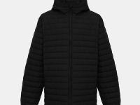 Стеганая куртка с капюшоном