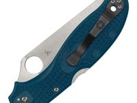 Складной нож Spyderco Stretch 2 XL, сталь K390, рукоять FRN, синий