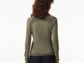 Женский свитер Lacoste на молнии