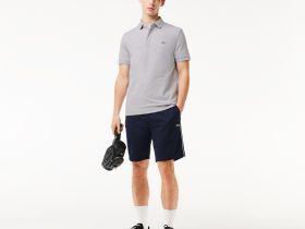 Мужское поло Lacoste PARIS стандартного кроя