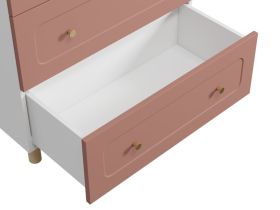 Комод Велди 80x90 Розовый