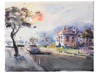 Холст акварельный на картоне Pinax 30x40 см