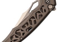 Складной нож CIVIVI Anaaki, сталь Nitro-V, рукоять серый алюминий