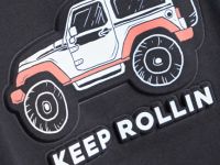 Футболка с принтом для мальчиков, Серый