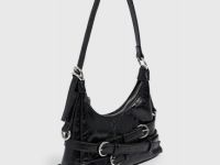 Сумка из лакированной кожи, Черный