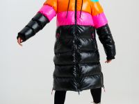 Пальто текстильное с полиуретановым покрытием для девочек