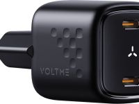 Сетевое зарядное устройство VOLTME Revo 30CC Duo, 2xUSB-C, 30Вт черный