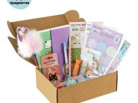 Набор канцелярских принадлежностей подарочный MESHU "Beary beary", 19 предметов