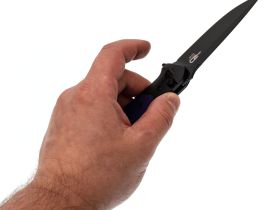 Складной нож Bestech Knives Swordfish, сталь 14C28N, рукоять G10, черный/фиолетовый