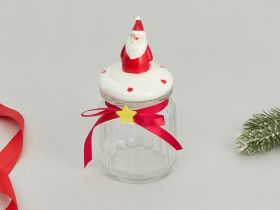 Емкость для хранения Рождественский джем/Christmas jam, дед мороз