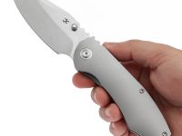 Складной нож KANSEPT Caveman, сталь CPM 20CV, рукоять титан