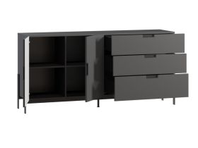 Тумба Лигес 183x87 Графитовый