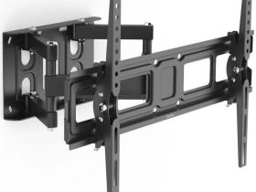 Кронштейн Hama поворотно-выдвижной, наклонный 32"-65", до 50 кг черный