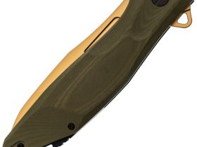 Тактический складной нож Mr.Blade Hemnes Gen.2, сталь D2, рукоять G10, олива
