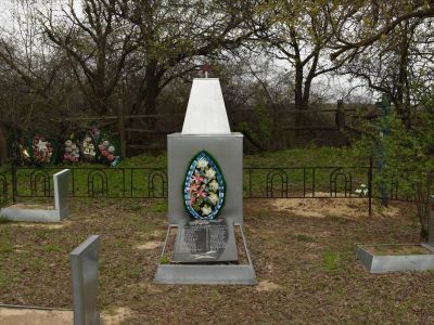 Братская могила советских воинов, погибших в период Сталинградской битвы