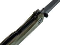 Складной нож Mr.Blade Convair Gen.2 blackwash сталь D2, рукоять Olive G10