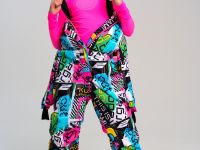 Комбинезон текстильный с полиуретановым покрытием для девочек