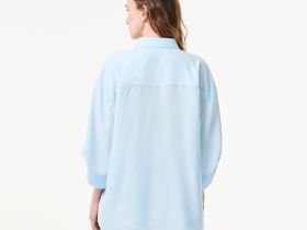 Женская рубашка Lacoste из тенселя