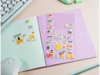 Наклейки объемные MESHU "Summer party", 10*24см, 29 наклеек