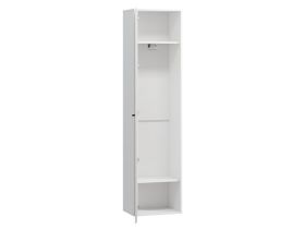Распашной шкаф Сайрис 1-50x202 Белый