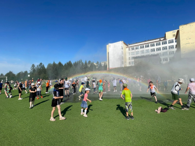 Айхальские пожарные провели тематический квест в лагере «Гармония»