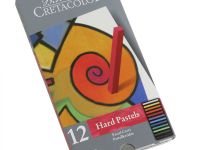 Набор пастели сухой Cretacolor "PASTEL CARRE", 12 цветов в металлической коробке