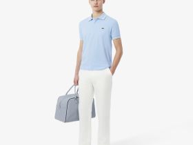 Мужское поло Lacoste из хлопка