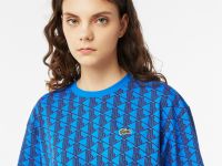 Женская хлопковая футболка Lacoste