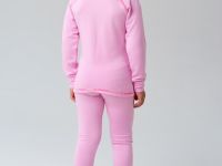 Термокомплект трикот. для девочек: фуфайка (футболка) с длин. рук, брюки для эпизод. использования