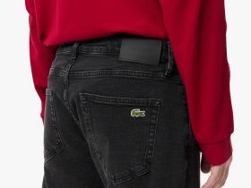 Мужские джинсы Lacoste прямого кроя