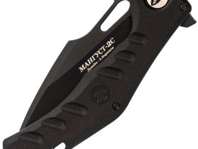 Складной нож НОКС Мангуст 2С Black, сталь D2, рукоять G10
