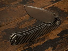 Складной нож CJRB Taiga, сталь D2, карбон