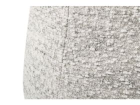 Пуф Керли-2 Букле Молочно-серый