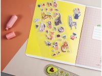 Наклейки объемные MESHU "Spring breath", 10*24см, 33 наклейки