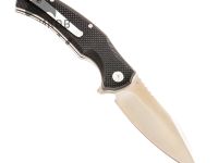 Раскладной нож QSP Snipe, сталь D2, рукоять черный G10