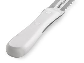 Набор из 3-х кухонных ножей (универсальный, для замороженных продуктов, шеф) Samura "Harakiri" (SHR-0230W) White, сталь AUS-8, рукоять ABS-пластик