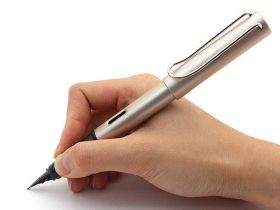 Ручка перьевая LAMY 058 lux, EFpvd Палладий