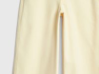 Широкие джинсы из плотного денима, Желтый