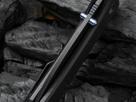 Складной нож WE Knife Banter black, S35VN